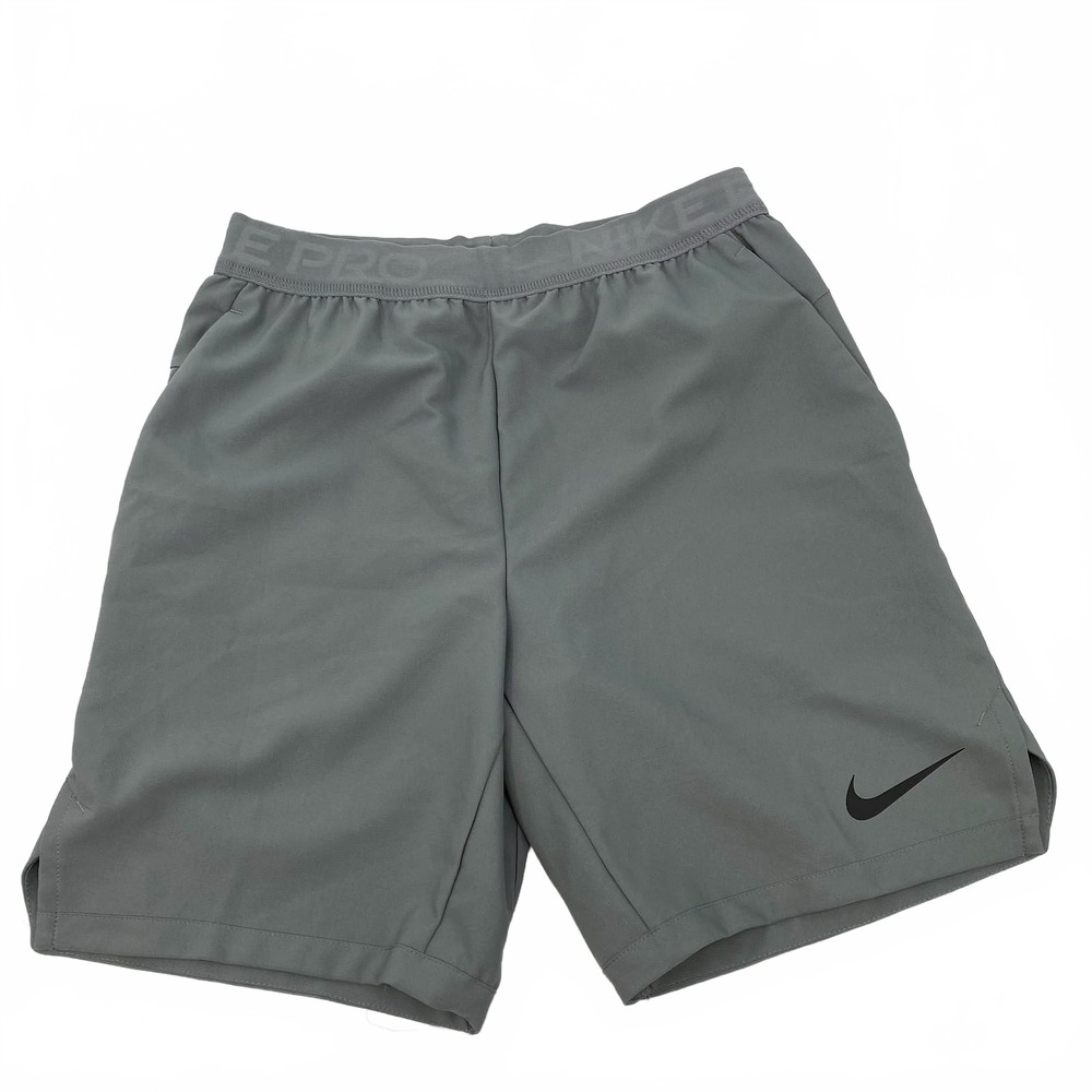 Nike Gray Athletic Shorts | Men’s S Regular Synthetic